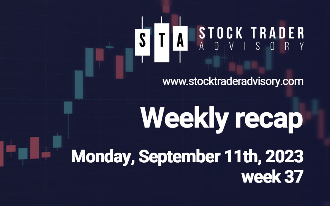 A lethargic week for stocks, as trading volume remained light. | September 11th, 2023